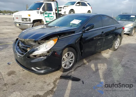 2012 Hyundai Sonata Gls from USA, damaged, VIN 5NPEB4AC8CH501838